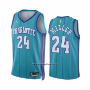 Maglia Charlotte Hornets Brandon Miller #24 Classic 2023-24 Verde