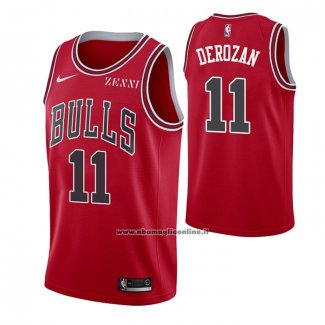 Maglia Chicago Bulls Demar Derozan #11 Icon 2021-22 Rosso