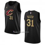 Maglia Cleveland Cavaliers Jarrett Allen #31 Statement 2022-23 Nero