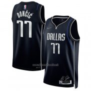 Maglia Dallas Mavericks Luka Doncic #77 Select Series Nero