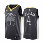 Maglia Golden State Warriors Omari Spellman NO 4 Citta Nero