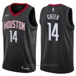 Maglia Houston Rockets Gerald Green NO 14 Statement 2017-18 Nero