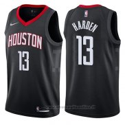 Maglia Houston Rockets James Harden NO 13 2017-18 Nero