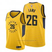 Maglia Indiana Pacers Jeremy Lamb NO 26 Statement Or
