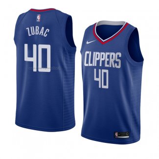 Maglia Los Angeles Clippers Ivica Zubac NO 40 Icon 2018 Blu