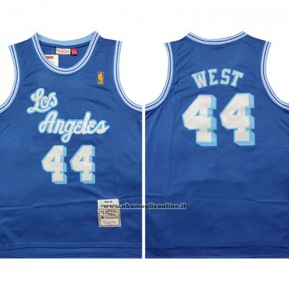 Maglia Los Angeles Lakers David West #44 Mitchell & Ness 1960-61 Blu