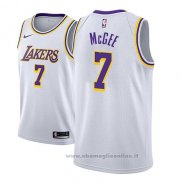 Maglia Los Angeles Lakers Javale Mcgee NO 7 Association 2018-19 Bianco