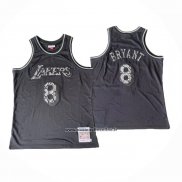 Maglia Los Angeles Lakers Kobe Bryant #8 Swingman Mitchell & Ness 1996-97 Nero