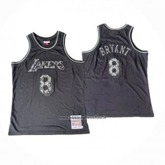 Maglia Los Angeles Lakers Kobe Bryant #8 Swingman Mitchell & Ness 1996-97 Nero