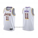 Maglia Los Angeles Lakers Malik Monk #11 Association 2021-22 Bianco