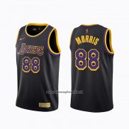 Maglia Los Angeles Lakers Markieff Morris #88 Earned 2020-21 Nero