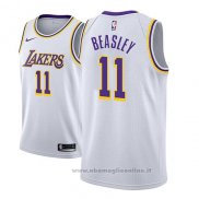 Maglia Los Angeles Lakers Michael Beasley NO 11 Association 2018-19 Bianco