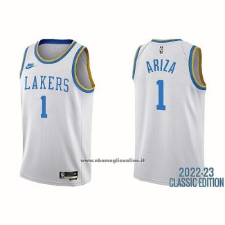 Maglia Los Angeles Lakers Trevor Ariza #1 Classic 2022-23 Bianco