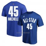 Maglia Manica Corta All Star 2023 Donovan Mitchell Blu