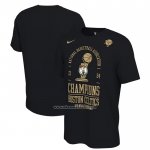 Maglia Manica Corta Boston Celtics 18-time NBA Finals Champions Locker Room Nero