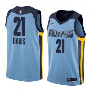 Maglia Memphis Grizzlies Deyonta Davis NO 21 Statement 2018 Blu