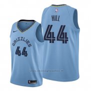 Maglia Memphis Grizzlies Solomon Hill NO 44 Statement Blu