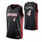 Maglia Miami Heat Victor Oladipo #4 Icon Nero