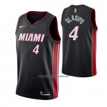 Maglia Miami Heat Victor Oladipo #4 Icon Nero