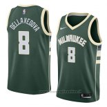 Maglia Milwaukee Bucks Matthew Dellavedova NO 8 Icon 2018 Verde