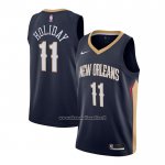 Maglia New Orleans Pelicans Jrue Holiday #11 Icon 2020-21 Blu