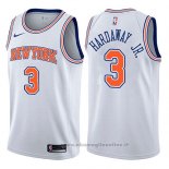 Maglia New York Knicks Tim Hardaway Jr. NO 3 Statement 2017-18 Bianco