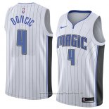 Maglia Orlando Magic Mohamed Bamba NO 4 Association 2018 Bianco