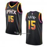 Maglia Phoenix Suns Cameron Payne #15 Statement 2022-23 Nero