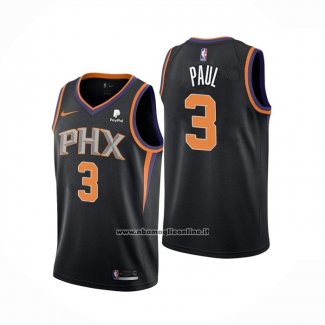 Maglia Phoenix Suns Chris Paul #3 Statement 2021 Nero