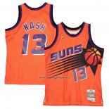 Maglia Phoenix Suns Steve Nash #13 Mitchell & Ness 1996-97 Arancione