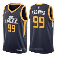Maglia Utah Jazz Jae Crowder NO 99 Icon 2017-18 Blu