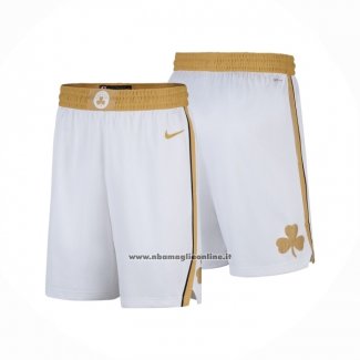 Pantaloncini Boston Celtics Citta 2025-26 Bianco
