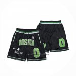 Pantaloncini Boston Celtics Just Don Nero