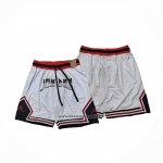 Pantaloncini Jordan Just Don Nero Bianco Rosso