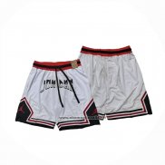 Pantaloncini Jordan Just Don Nero Bianco Rosso