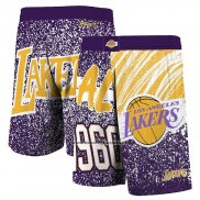 Pantaloncini Los Angeles Lakers Mitchell & Ness 1960 Viola