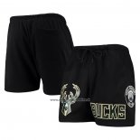 Pantaloncini Milwaukee Bucks Pro Standard Mesh Capsule Nero