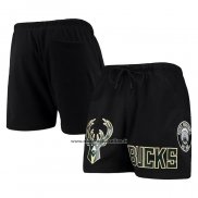 Pantaloncini Milwaukee Bucks Pro Standard Mesh Capsule Nero