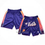 Pantaloncini Phoenix Suns Citta Just Don 2023-24 Viola