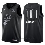 Maglia All Star 2018 San Antonio Spurs Nike Personalizzate Nero