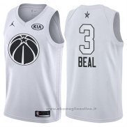 Maglia All Star 2018 Washington Wizards Bradley Beal NO 3 Bianco