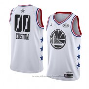 Maglia All Star 2019 Golden State Warriors Personalizzate Bianco