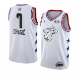 Maglia All Star 2019 Miami Heat Goran Dragic NO 7 Bianco