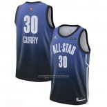 Maglia All Star 2023 Golden State Warriors Stephen Curry #30 Blu