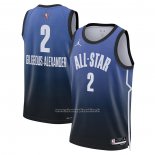 Maglia All Star 2023 Oklahoma City Thunder Shai Gilgeous-Alexander #2 Blu
