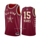 Maglia All Star 2024 Los Angeles Lakers Austin Reaves #15 Rosso