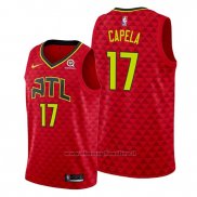 Maglia Atlanta Hawks Clint Capela NO 17 Statement 2019-20 Rosso