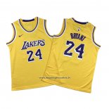 Maglia Bambino Los Angeles Lakers Kobe Bryant No 24 Giallo