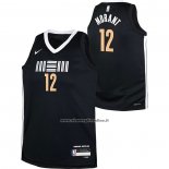 Maglia Bambino Memphis Grizzlies Ja Morant #12 Citta 2023-24 Nero