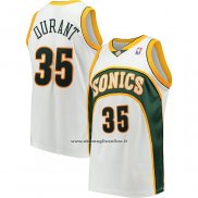 Maglia Bambino Seattle Supersonics Kevin Durant #35 Mitchell & Ness 2006-07 Bianco